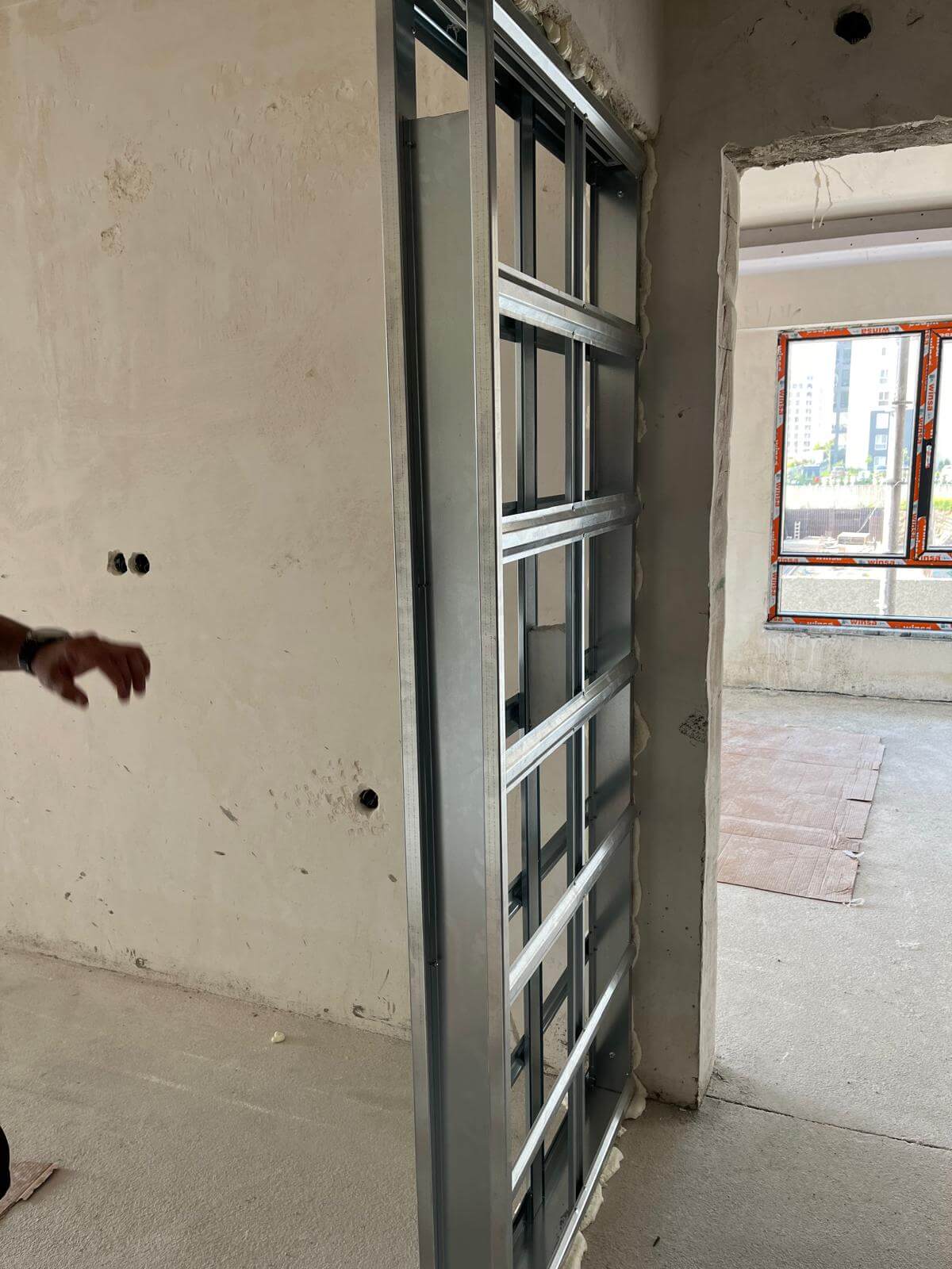 Tek Kanat Sürgü Kapı Mekanizması detay görünüm 7