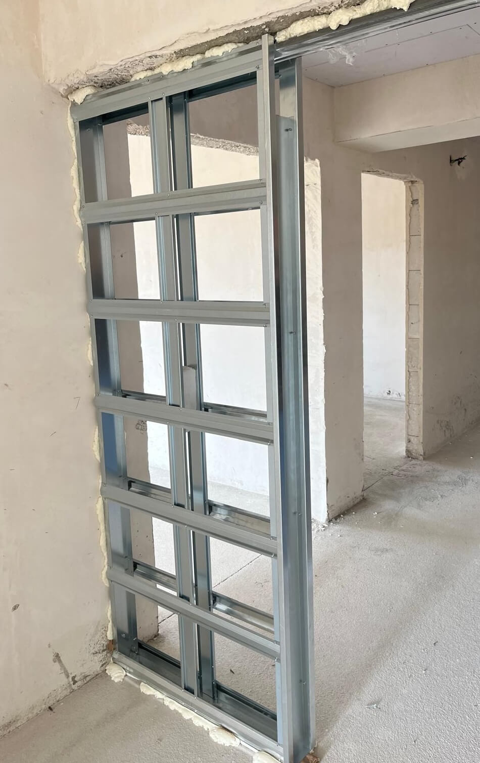 Tek Kanat Sürgü Kapı Mekanizması detay görünüm 8